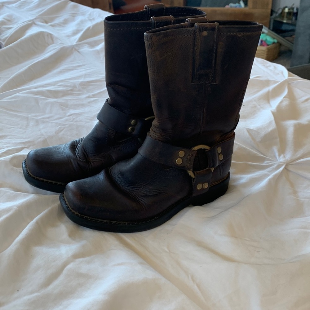 Authentic Frye harness boots